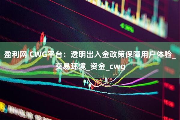 盈利网 CWG平台：透明出入金政策保障用户体验_交易环境_资金_cwg